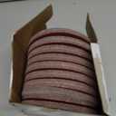 100 PCS 6 Inch Sanding Discs 60 Grit, 6 Hole Hook and Loop Sandpaper, Round Orbital Sand Paper Discs for Sander