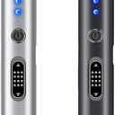 2 Pack Electric Candle Lighter USB Rechargeable Lighters Windproof Plasma Arc Lighters Flameless Type C Long Lighter with Safety Switch for Candle BBQ Camping Birthday Fireworks