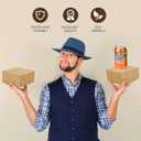 Fit Meal Prep 25 Pack Kraft Bakery Boxes, 6 x 6 x 3 Inches Brown Pastry Boxes, Cardboard Treat Boxes Pie Boxes Cookie Boxes Dessert Boxes for Cupcakes, Chocolates, Donuts, Macarons