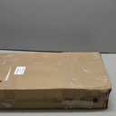 DUMOS Gaming Desk, Computer Desk with USB Charging Ports, Power Outlets, Type-C and LED Lights, Reversible L Shaped Desk with Storage Shelves & Monitor Stand for Office Gaming Room Black 48IN