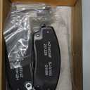 HZ1056 Blue Ceramic Disc Brake Pad Set With Hardware - Compatible With Select Chrysler 300; Dodge Challenger, Charger, Magnum; FRONT