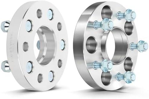 ECCPP 2PCS 1 inch Hubcentric Wheel Spacers 5x4.75 to 5x4.75 Fit for 1982-1991 for GMC S15 1990-2005 for GMC Jimmy 1968-2013 for Chevrolet Corvette with 12x1.5 Studs