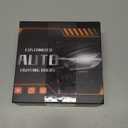 Fits for 2011-2019 Toyota highlander Halogen Headlight Bulbs Combo, Ultra Bright 5000K White High Low Beam Headlight Bulbs, Plug and Play, 4 Pack