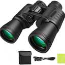 20x50 Binoculars for Adults,Compact Binocular High Power Easy Focus with Low Light Vision,Waterproof Binoculars for Bird Watching,Performances,Hunting,Sports Games