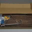 MITIME Floating Shelves Set of 3 Rustic Solid Wood Floating Shelf Wall Storage Shelves for Living Room, Bedroom, Bathroom, Kitchen Laundry, Office.no Drill Shelf (Retro Color L+L+L)