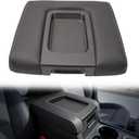 Front Seat Center Console Armrest Lid Cover with Liner Mat Compatible with 2014-2019 Chevy Silverado/GMC Sierra,2015-2020 Suburban/Tahoe/Yukon,2015-2019 Cadillac Escalade Replaces OE 22881398,22876379
