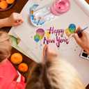 Pink Paint Brush Cleaner with 20 Painting Brushes, 2 Mini Canvas, 1 Mini Easel Stand, No Assembly Required Paintbrush Rinser