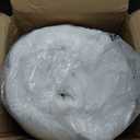 3 Inch Goose Feather Mattress Topper Queen Size, Thick Featherbed with Adjustable Bands, Plush Soft Fluffy Baffled Pillowtop, 60x80 (White)