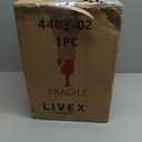 Livex Lighting 4403-02 Home Basics 3 Light Polished Brass Hanging Lantern or Flush Mount Chandelier with Clear Beveled Glass