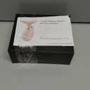 7 Color Face and Neck Massager Light Therapy, Red Light Based Facial Massager for Skin Care, Firming, Smoothing (Rose Golden)