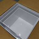 3 Pcs 8 9 10 Inch Large Buffet Risers Food Risers for Buffet Table White Acrylic Cube Display Stands for Dessert Table Display Set for Party, Catering, Jewelry & Collectibles