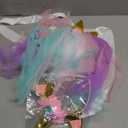 ZeroStage Sequin LED Light Unicorn Costume for Girl Birthday Decorations Halloween Christmas Party Outfit Princess Tutu Dress (3-4T, Pink)