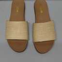 Soda “Board” Women Open Round Toe Single Band Slide Sandal, 6.5