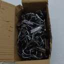 50 Pack Boot Hanger Clips Hooks, Heavy Duty Laundry Hooks with Clips, Portable Stainless Steel Clothes Pins Boot Clips for Hanging, Socks Towels Hats Pants Holder for Travel, Closet