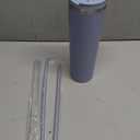 BJPKPK 34oz Stainless Steel Insulated Tumbler With lid And Straw Travel Coffee Thermal Tumblers Cup For Women And Men,Modern Blue