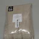 Elrene Home Fashions Vienna Sheer Tie-Top Window-Curtain Panel, 52 in x 95 in (1 Panel), Flax