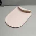 Hubulk 100% Waterproof Silicone Pet Feeding Mat with Raised Edge for Food and Water, Dog Bowl Mats, Cat Bowls Placemat with High Lip Protects Floor for Cats and Dogs (Dove, 24" L x 16" W)