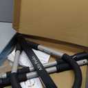 Ally Peaks Pull Up Bar for Doorway | Thickened Steel Max Limit 440 lbs Upper Body Fitness Workout Bar| Multi-Grip Strength for Doorway | Indoor Chin-Up Bar Fitness Trainer for Home Gym Portable (silver2)