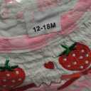 Baby Girl Clothes Smocked Romper Newborn Plaid Short Sleeve Bubble Bodysuit + Bow Headband Summer Outfits 12-18 Months