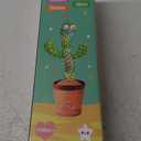 Volume Adjustable Dancing Talking Cactus Toy, Interactive Baby Toys Mimicking Singing Repeating, Kids Baby Toys Gifts for Boys Girls, Xmas Gifts for Grandkids, Stocking Stuffers for Kids