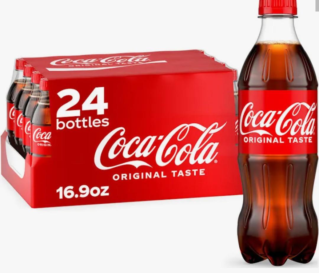 Coca-Cola Bottles 16.9 fl. oz. 24 Pack BB Mar-2026