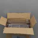 Water Bottle Organizer - 3 Pack Clear Stackable Bottle Storage Rack and Wine Rack for Stanley Yeti Bottle and Other Tumbler Organizer for Kitchen Cabinets, 3 Tier Hold 12