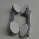 TAILI Shower Grab Bar, 2 Pack 12 Inch Suction Grab Bars for Bathtubs and Showers for Elderly, Shower Handle for Seniors Bathroom Safety Grip, No Drilling Removable,Grey (Gray)