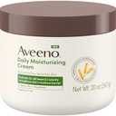 Aveeno Daily Moisturizing Cream with Prebiotic Oat & Shea Butter for Body, Face & Hands Moisturizer Cream, Hydrates Normal to Dry, Sensitive Skin for 48 Hours, Fragrance Free, Non-Comedogenic, 20 oz