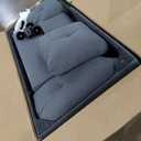 97" Oversized Sectional Couch, L Shaped Couch with Storage Ottoman, Modern Modular Sofa with Deep Seat, Sectional Couches for Living Room and Office, Dark Grey (Fluffy Fabric)