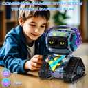 QHECTTY STEM Robot Building Kit for Kids 6-14,3in1 Remote & APP Controlled STEM Rock Robot/Truck/Road Roller Building Toys for Kid,433 Pcs Building Blocks Set Birthday Xmas Gift Ideas for Boys Girls