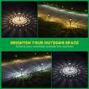 URAGO Super Bright Solar Lights Outdoor Waterproof-10 Pack, Dusk to Dawn Up to 12 Hrs Solar Powered Outdoor Pathway Garden Lights Auto On/Off, LED Landscape Lighting Decorative for Walkway Patio Yard