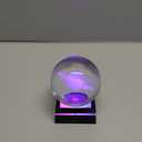 JANARARY 3D Saturn Crystal Ball Night Light