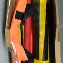 VULCAN Oversize Load Banners, Multi-Color Flags and Magnets Kit - Includes 2 Stretch Cord Oversize Load Banners, 4 Magnets, 4 Red Flags, 4 Orange Flags, and A High-Viz Vented Storage Bag