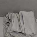 Grill Gazebo Replacement Canopy Roof  Hugline 5x8 Outdoor Grill Shelter Canopy Top Double Tiered BBQ Tent Cover Fit for Model L-GG001PST-F (Gray)