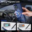 BENTOBEN Magnetic for Samsung Galaxy S26 Ultra Case with Invisible Kickstand,[Compatible with MagSafe] [Military Drop Protection] Shockproof Translucent Matte Slim Cover for Galaxy S26 Ultra,Deep Blue