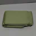 Texas Linen Co. 100% Egyptian Cotton King Size Pillow Cases Set of 2 - Luxury 800 Series Happy Hushin' Collection Cotton King Pillow Cases (Sage Green), Cooling Hotel Pillowcovers for Comfy Sleeping