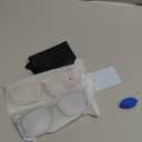 Blue Light Blocking Glasses - Fashion Square Eyeglasses, Anti UV Ray Computer Gaming Glasses Blue Blockers for Women/Men (Black & Light Coffee)