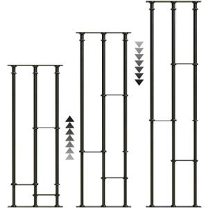 Window Bars - SWB | Adaptable Security Bars for Windows | Model A | Easy and Quick Installation | Adjustable Window protections | Modular System, Price is per 1 Module (Image Shows 3 modules)., Grande