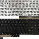 Laptop Replacement US Layout Keyboard for Gateway GWNC31514-BK GWNR71517-BK GWNR71517-BL Standard YXT-91-55 SCDY-350-1-11