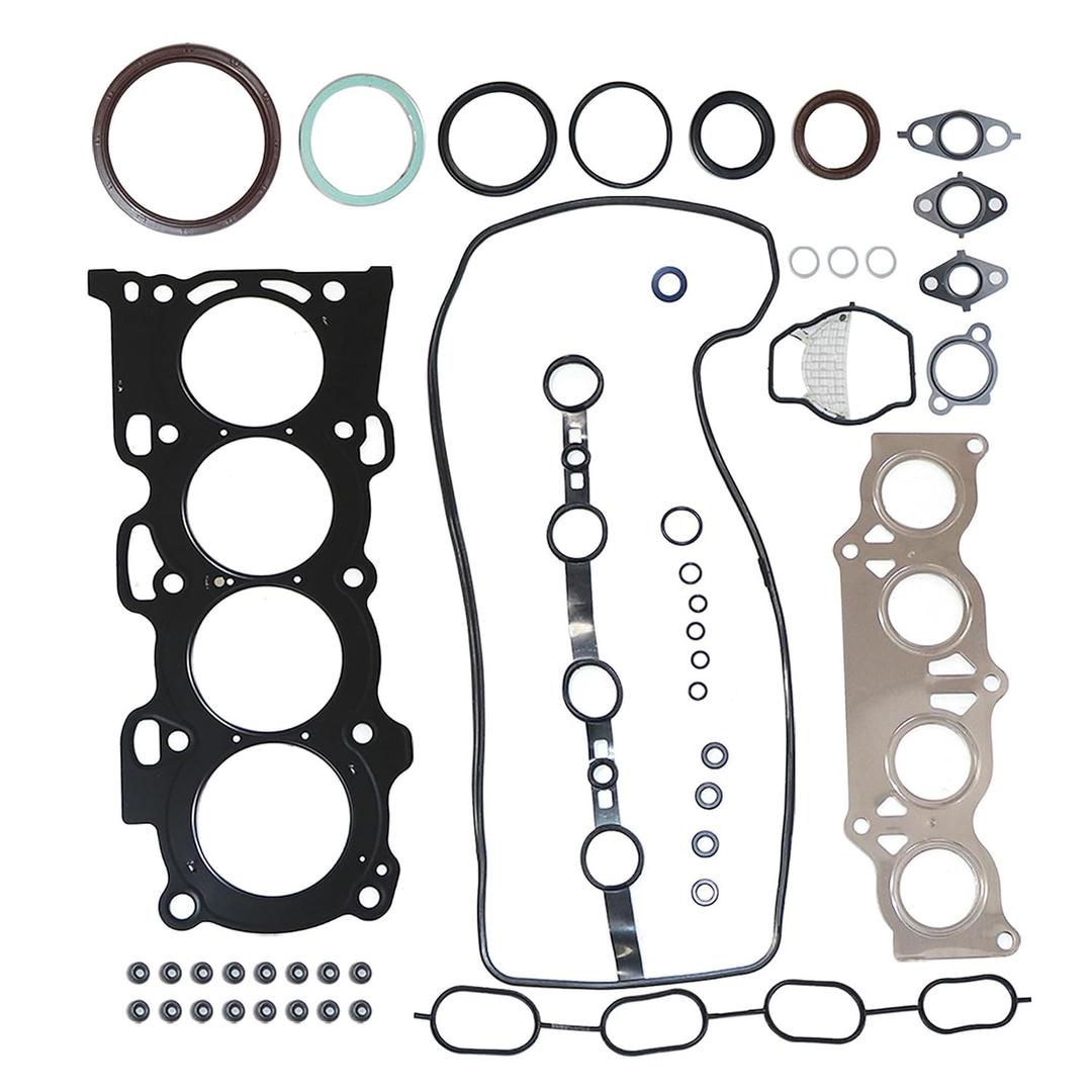GXARTS MLS Cylinder Engine Head Gasket Set HS26232PT Compatible with Toyota Camry Scion Lexus 2.4L 2002 2003 2004 2005 2006 2007 2008 2009 2010 2011 2AZFE Hybrid 2AZFXE 11115-28010 Head Gasket Set