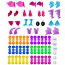 BUSOHA Nano Tape Decorative Stickers Accessories  Decorative Stickers Accessories for Nano Tape Bubble DIY Party Toys(not Include Pump Inflation)