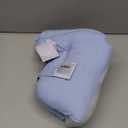 Heel Protector Cushion to Relieve Pressure from Sores and Ulcers, Adjustable Foot Pillow for Bedridden Patients Supplies, Ankle Pillow for Heel Pain Relief (Blue - 1 Pc)