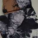 OVESPORT 3 Pack Tie Dye Seamless High Waisted Workout Leggings for Women Scrunch Butt Lifting Yoga Gym Athletic Pants, Large