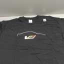 CarTees CTSV CTS-V Outline Logo T-Shirt - Unisex Adults - Black - Short Sleeve - Small