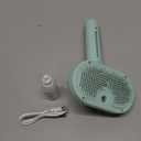 3-in-1 Self-Cleaning Steamy Pet Brush for Dogs & Cats, Fresh Fur Shower Brush That Removes Loose Hair, Reduces Shedding, Grooming Tool for Long & Short Hair, Wet or Dry Use (Green)