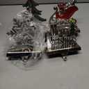 Christmas Stocking Holders for Mantle Weighted Metal Stocking Hangers Hooks for Fireplace Christmas Decorations (Set of 4)