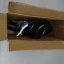 6 FT 7 Pin Trailer Plug, Trailer Wiring Harness with Double Prongs, 7 Way Coiled Trailer Cord End Connector Harness for RVs, Easily to Trailer Lighting System