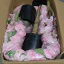 OUSHENG 2 Pack Artificial Cherry Blossom Tree, Fake Plants Indoor Decor, Faux Pink Sakura Flowers for Living Room Home House Entryway Bedroom Office Inside Decorations, 4FT