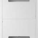 Legrand - OnQ Cable Management, In-Wall Media Box, Dual Purpose Structured Wiring Enclosure with Mounting Bracket, Home Networking Panel, 17 inch, White, ENP1705NAV1