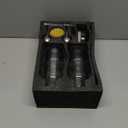 [Luxury] Kitchen Soap Dispenser Set - 16OZ Clear Glass Bottle, Stainless Steel Pump, Instant Dry Tray, Waterproof Labels, Non-Slip Silicone Pad, and Dish Brush | Upgrade for Your Kitchen and Bathroom